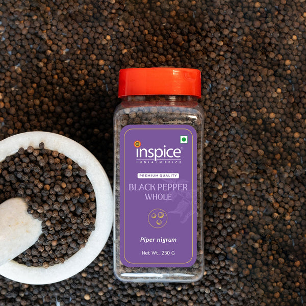 Black Pepper Whole – Kali Mirch for Indian Cooking